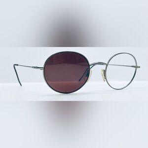 Vintage Equinox Sahara 4 Gray Oval Sunglasses Frames Only